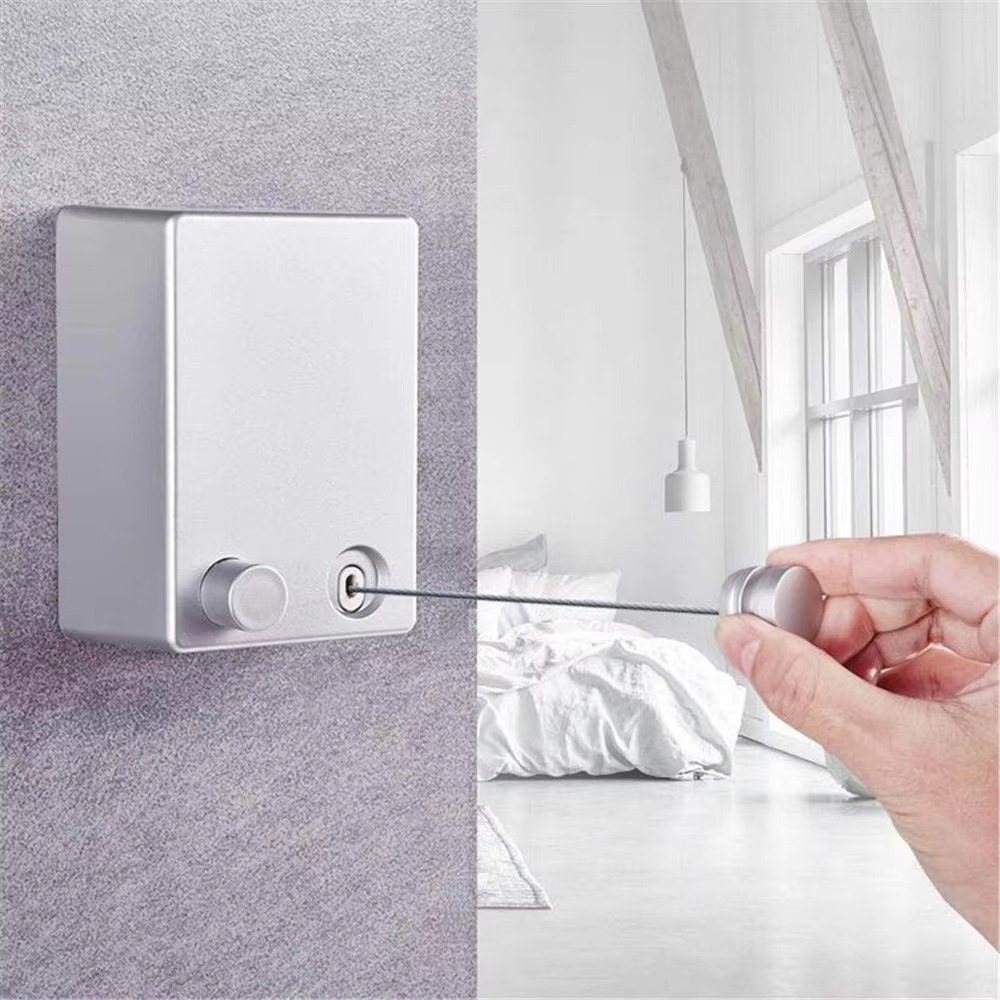 Retractable Clothes Wall Hanger