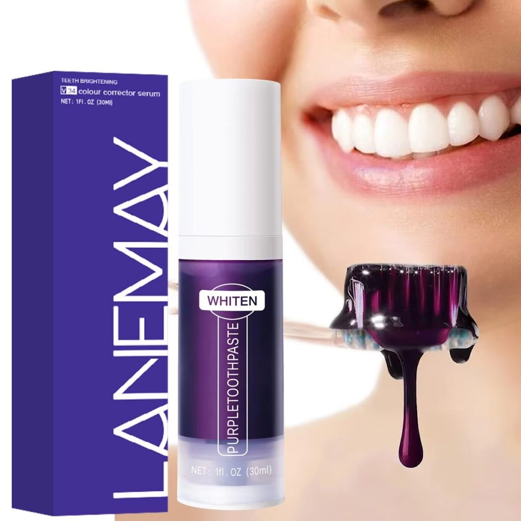 Advanced Purple Teeth Whitening Toothpaste