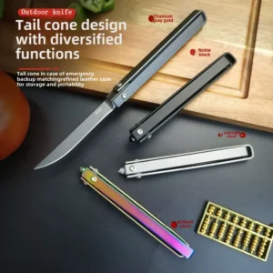Mini Ranger Edge Foldable Camping Knife